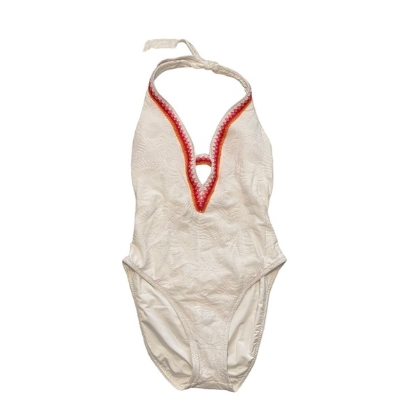 Trina Turk Tulum Plunge Maillot NWT - Picture 2 of 8